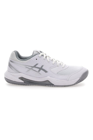 Beli in sivi teniški čevlji Asics GEL-DEDICATE 8 CLAY