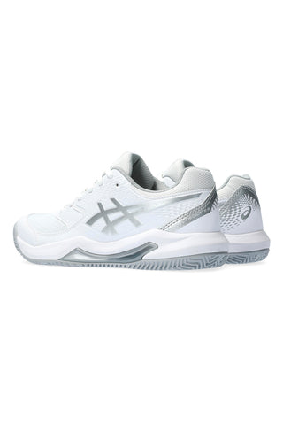 Beli in sivi teniški čevlji Asics GEL-DEDICATE 8 CLAY