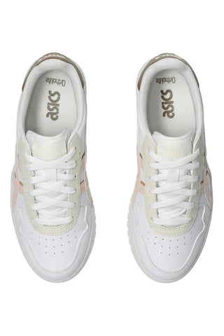 Bele in roza superge s platformo Asics Japan S