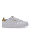 Bele superge z zlatimi detajli Reebok Court Advance Bold