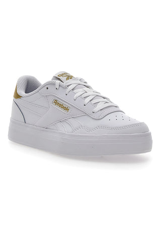 Bele superge z zlatimi detajli Reebok Court Advance Bold