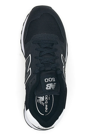 Črni športni copati z belimi detajli NEW BALANCE 500