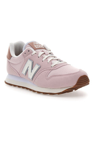Roza superge z vstavki iz tkanine New Balance 500
