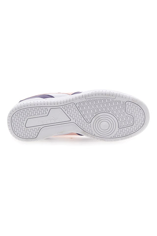 Bele in vijolične superge z roza logotipom DIADORA RAPTOR LOW SPOTTED GS