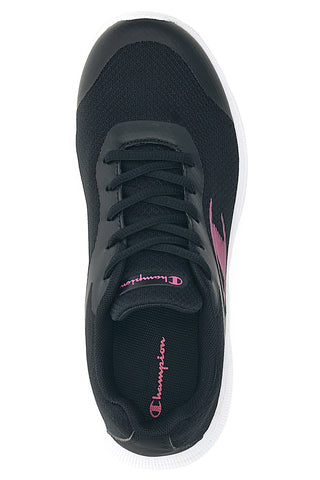 Črni športni copati z logotipom Fuxia CHAMPION SYPHON ENGAGE MESH G GS