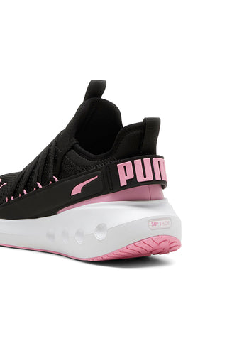 Črni in roza tekaški čevlji z mrežastim zgornjim delom PUMA Softride Carson Fresh