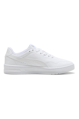 Bele superge z vezalkami Puma Court Lally
