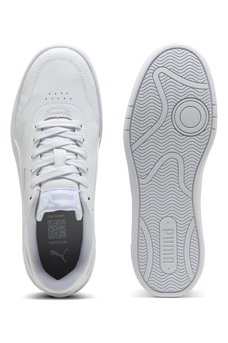 Bele superge z vezalkami Puma Court Lally