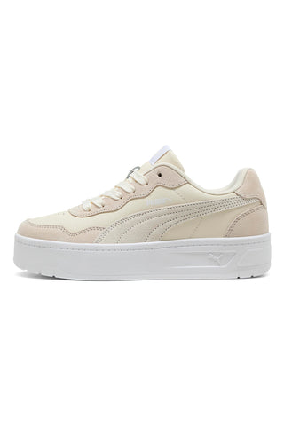 Bež superge s platformo PUMA COURT LALLY SKYE SD