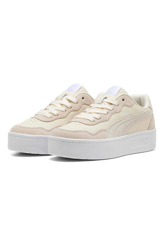 Bež superge s platformo PUMA COURT LALLY SKYE SD
