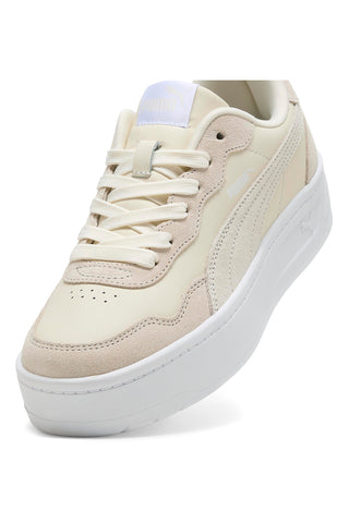 Bež superge s platformo PUMA COURT LALLY SKYE SD