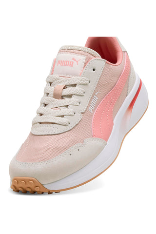 Roza in bež superge Puma R78 GLANCE