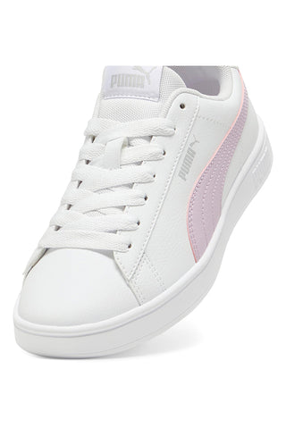 Bele superge z roza trakom Puma Rickie Classic JR