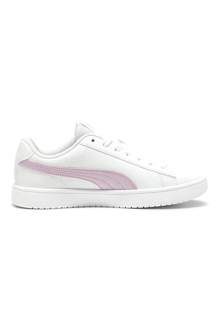 Bele superge z roza trakom Puma Rickie Classic JR