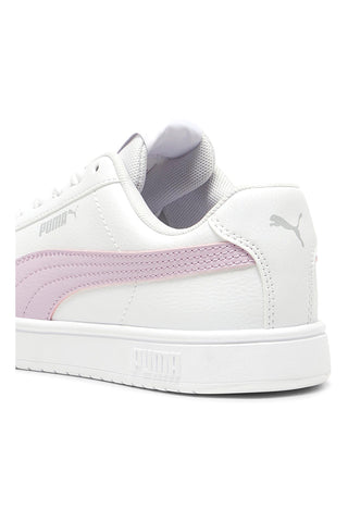 Bele superge z roza trakom Puma Rickie Classic JR