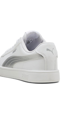 Bele superge s srebrnim logotipom PUMA RICKIE CLASSIC JR