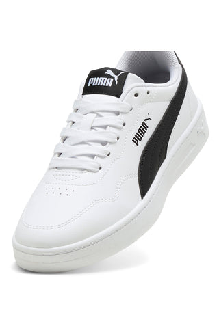Bele superge s črnimi trakovi PUMA COURT LALLY JR