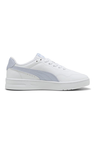 Bele superge z modrimi trakovi PUMA COURT LALLY JR