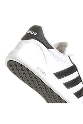 Bele in črne superge z vezalkami Adidas Breaknet Sleek