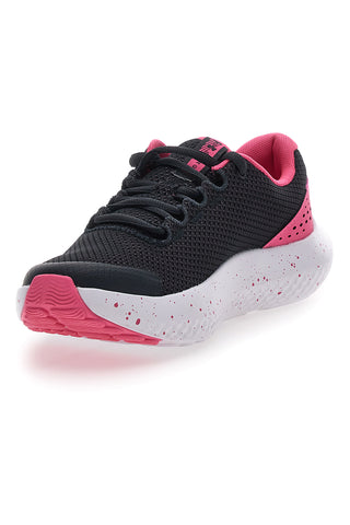 Trening čevlji z mrežastim zgornjim delom UNDER ARMOUR Grade School Surge 4 črni in roza
