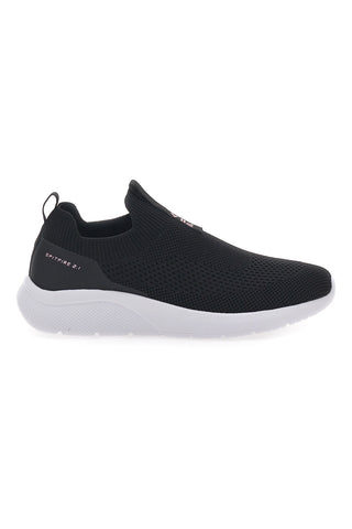 Črni superge Slip On z roza detajli FILA SPITFIRE