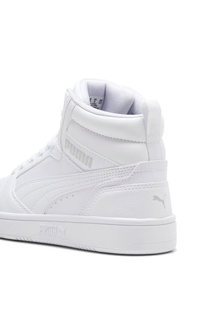 Visoke superge Rebound V6 Mid Puma Jr v beli barvi