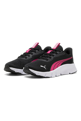 Lahki črni športni copati z roza detajli Puma FlexFocus Lite Modern Jr