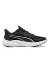 Črni tekaški čevlji iz mrežastega materiala z roza detajli Puma Skyrocket Lite 2