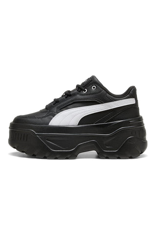 Črni platformni superge s tehnologijo Softride in Softfoam PUMA KARMEN X-TRA