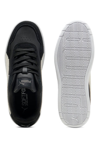 Črni superge s platformo Court Lally Skye SD SoftFoam Puma