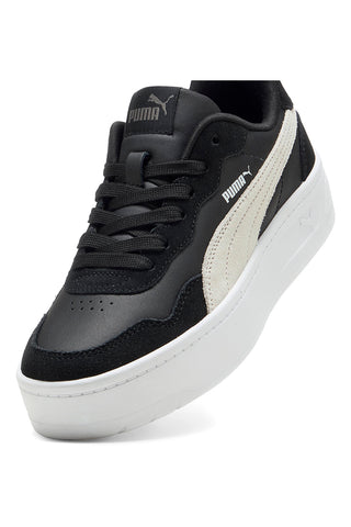 Črni superge s platformo Court Lally Skye SD SoftFoam Puma