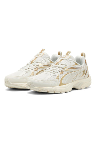 Kremaste športne copate z zlatimi detajli Puma Milenio Tech Wmns DaylNight