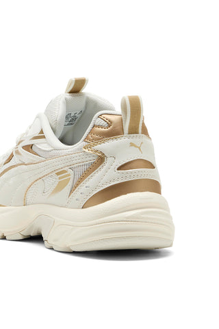 Kremaste športne copate z zlatimi detajli Puma Milenio Tech Wmns DaylNight