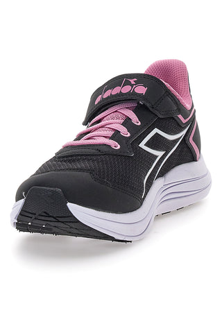 Črni športni copati z roza detajli Diadora Snipe 3 JR