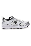 Črno-bele tekaške superge New Balance ML408WB