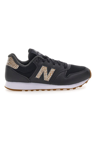 Črni superge z leopardastimi detajli New Balance 500