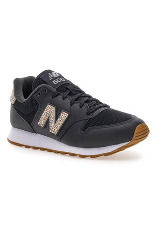 Črni superge z leopardastimi detajli New Balance 500