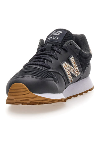 Črni superge z leopardastimi detajli New Balance 500