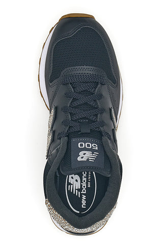Črni superge z leopardastimi detajli New Balance 500