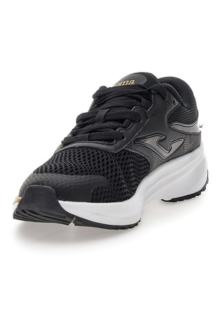 Črni in zlati tekaški čevlji Joma ACTIVE LADY 2501