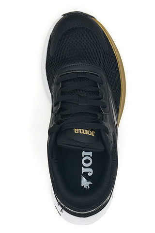 Črni in zlati tekaški čevlji Joma ACTIVE LADY 2501