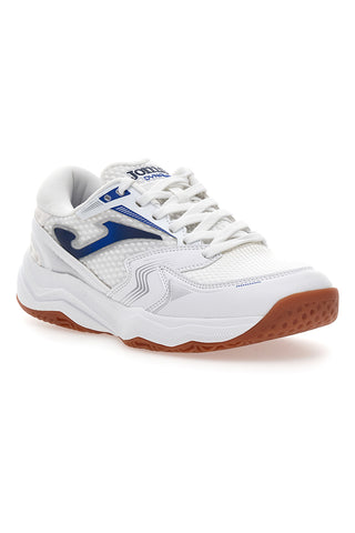Bele vollejbalne čevlje z modrimi detajli V Dynamic Men 2502 Joma