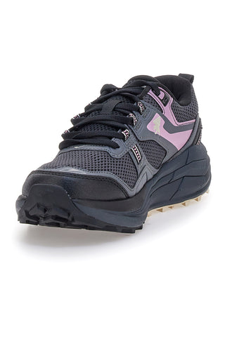 Črni čevlji za tek v naravi z roza detajli Joma Shock Lady 2522
