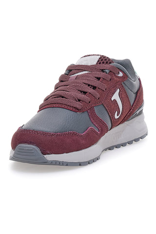 Bordeaux rdeče superge iz usnja in sintetičnih materialov Joma C200 Lady 2520