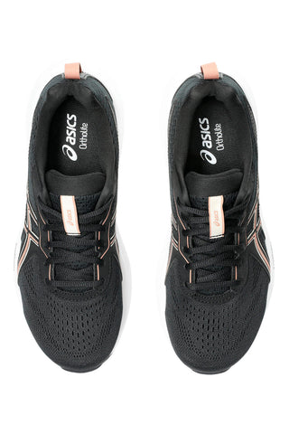 Črni tekaški čevlji z blaženjem in zračnostjo Asics Gel-Contend 9