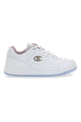 Bele superge v košarkarskem stilu s prozorno podplatom Champion RD18 Low G GS