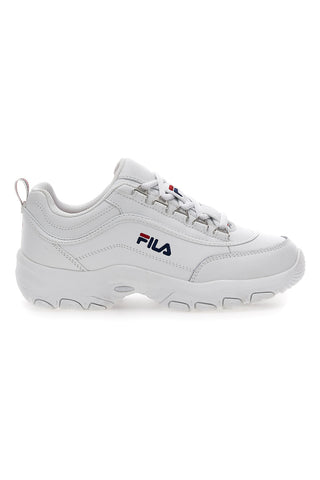 Bele superge z debelo podplatom Fila STRADA Teens