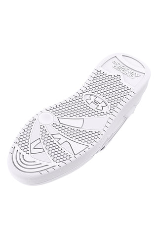 Bele usnjene superge z udobno podplatom Under Armour W Official