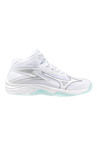 Bele odbojkarske čevlje z blaženjem Mizuno Thunder Blade Z MID