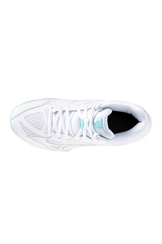 Bele odbojkarske čevlje z blaženjem Mizuno Thunder Blade Z MID